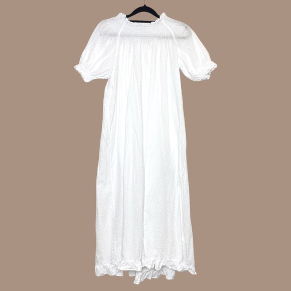 Hill House Dresses & Skirts - Hill House Home White Swiss Dot Caroline Nap Dress - S